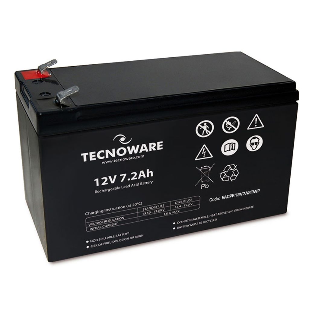 TECNOWARE baterija/akumulator 12V 7,2Ah