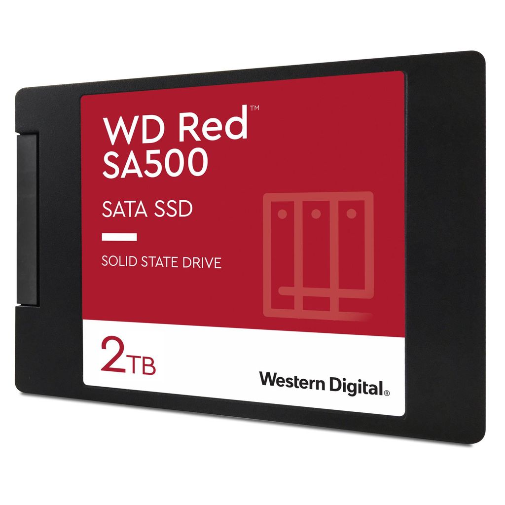 WD 2TB RED SA500 NAS SSD 3D NAND 6,35(2,5") SATA3