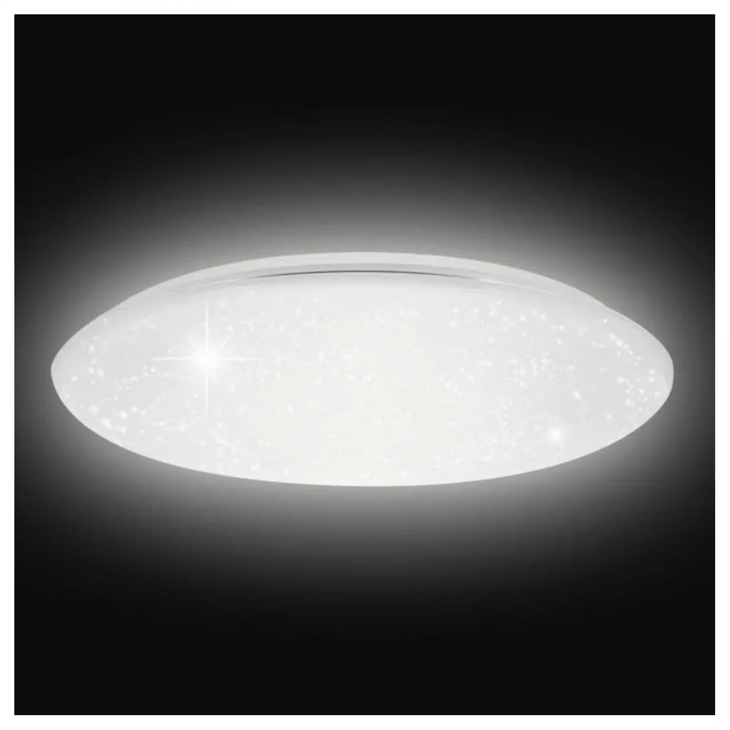 ASALITE LED stropna svetilka LAURA 48W 3000K, 4320 lumnov Okrogla/učinek zvezdic/bleščic