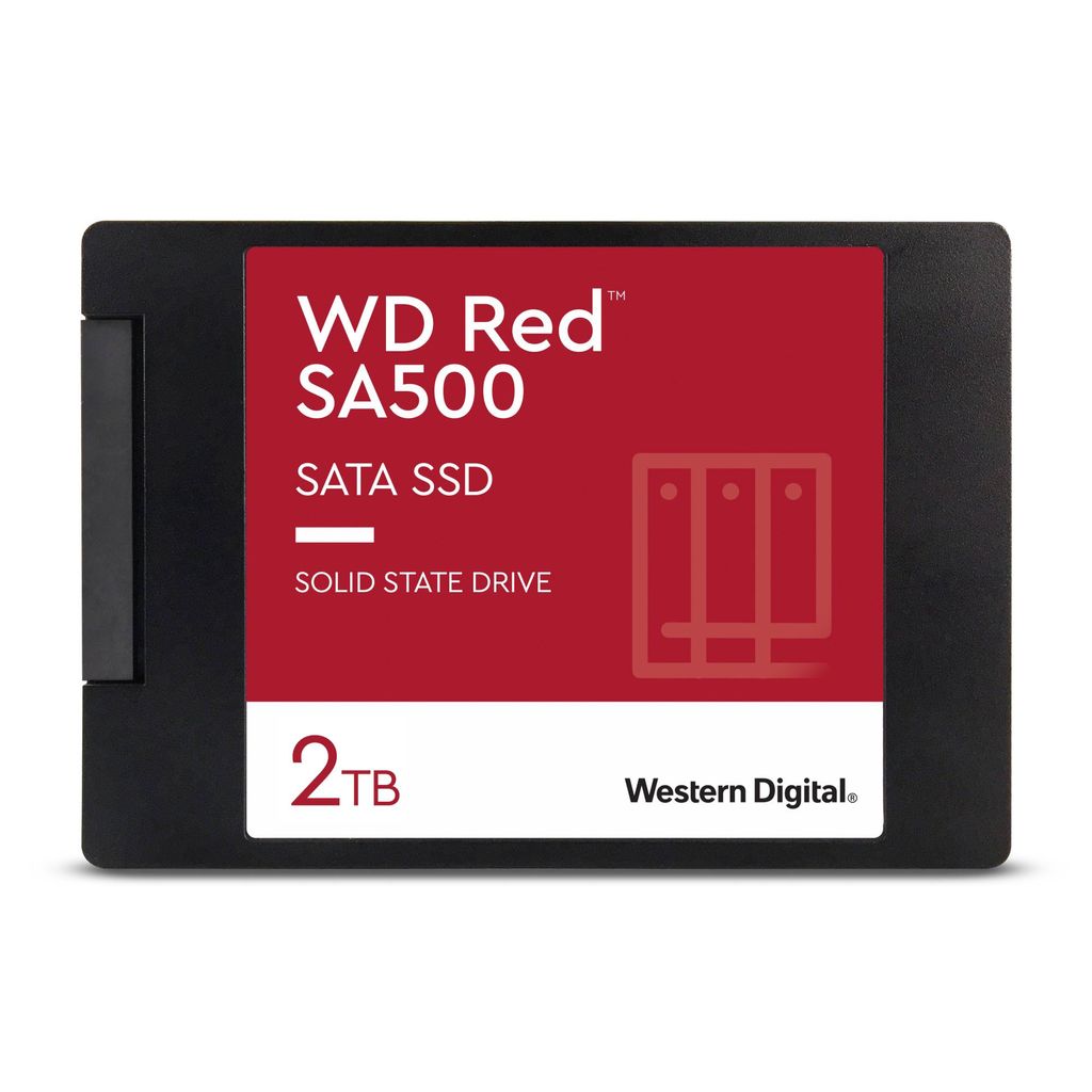 WD 2TB RED SA500 NAS SSD 3D NAND 6,35(2,5") SATA3