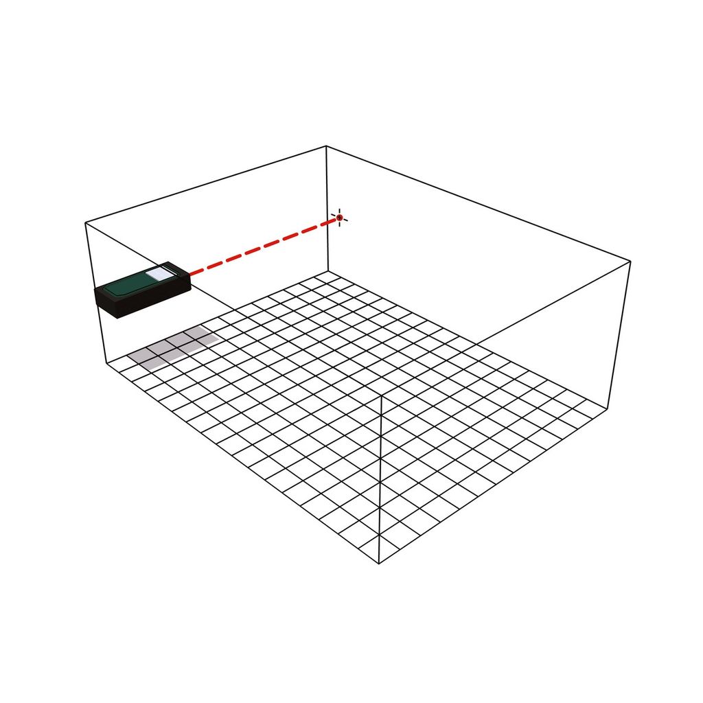 METABO Laserski merilnik razdalj LD60 (606163000)