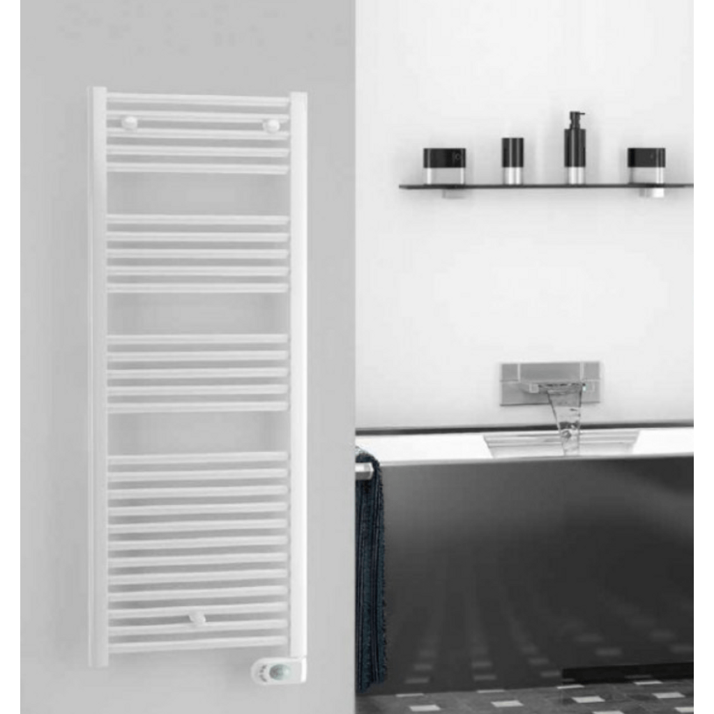 SANOTECHNIK električni kopalniški radiator INNSBRUCK - bel - 480x920 mm, 500 W