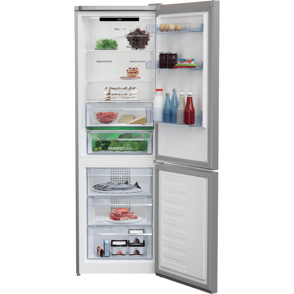 BEKO hladilnik z zamrzovalnikom spodaj RCNA366E40ZXBN