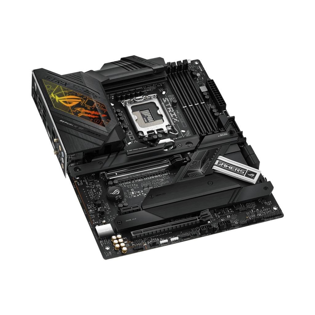 ASUS ROG STRIX Z790-H Gaming WIFI, DDR5, SATA3, USB3.2Gen2x2, DP, 2.5GbE, WIFI 6E, LGA1700 ATX