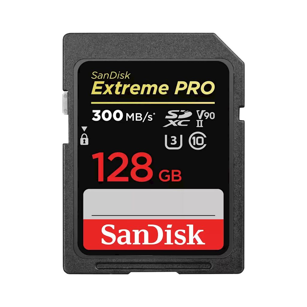 SANDISK spominska kartica Extreme PRO 128GB SDXC