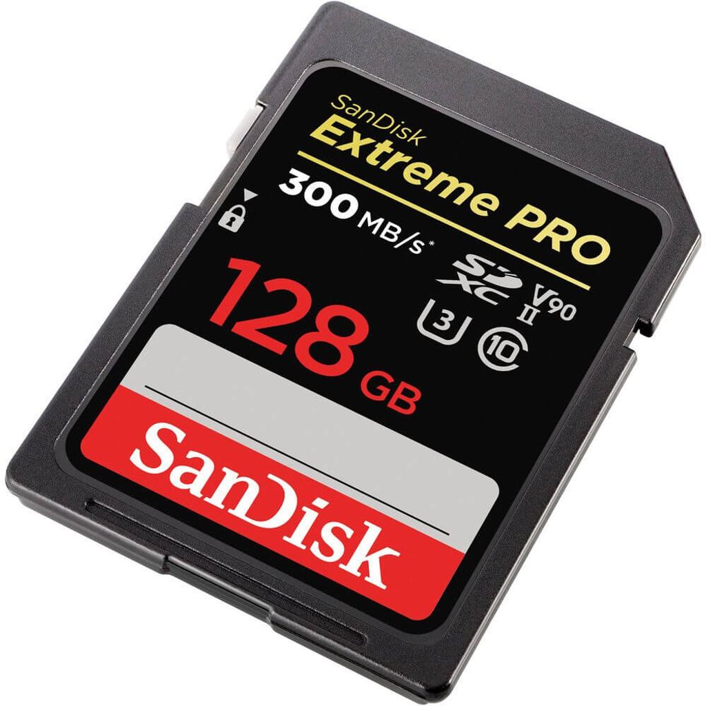 SANDISK spominska kartica Extreme PRO 128GB SDXC