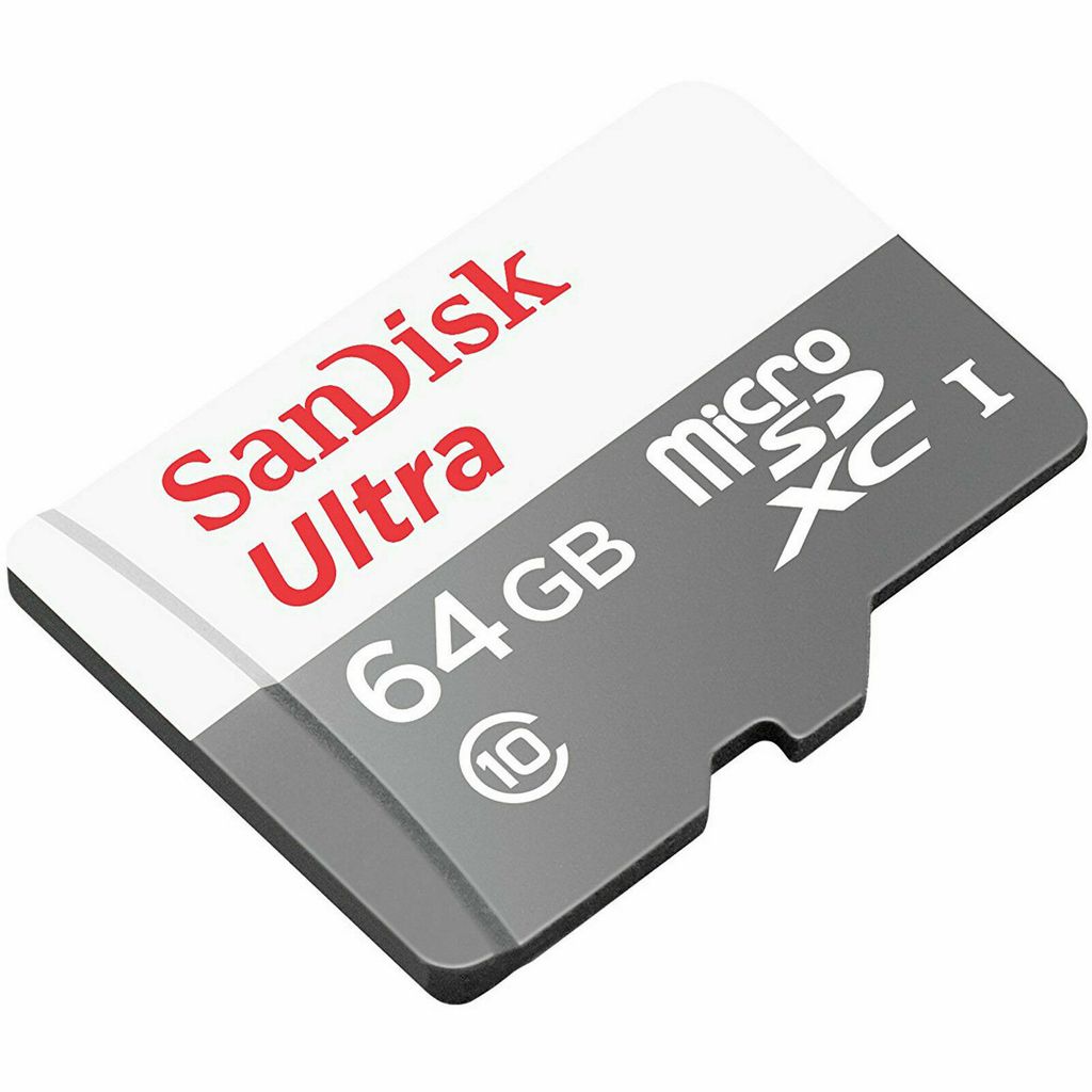 SANDISK spominska kartica + SD Adapter Ultra microSDXC - 64GB 