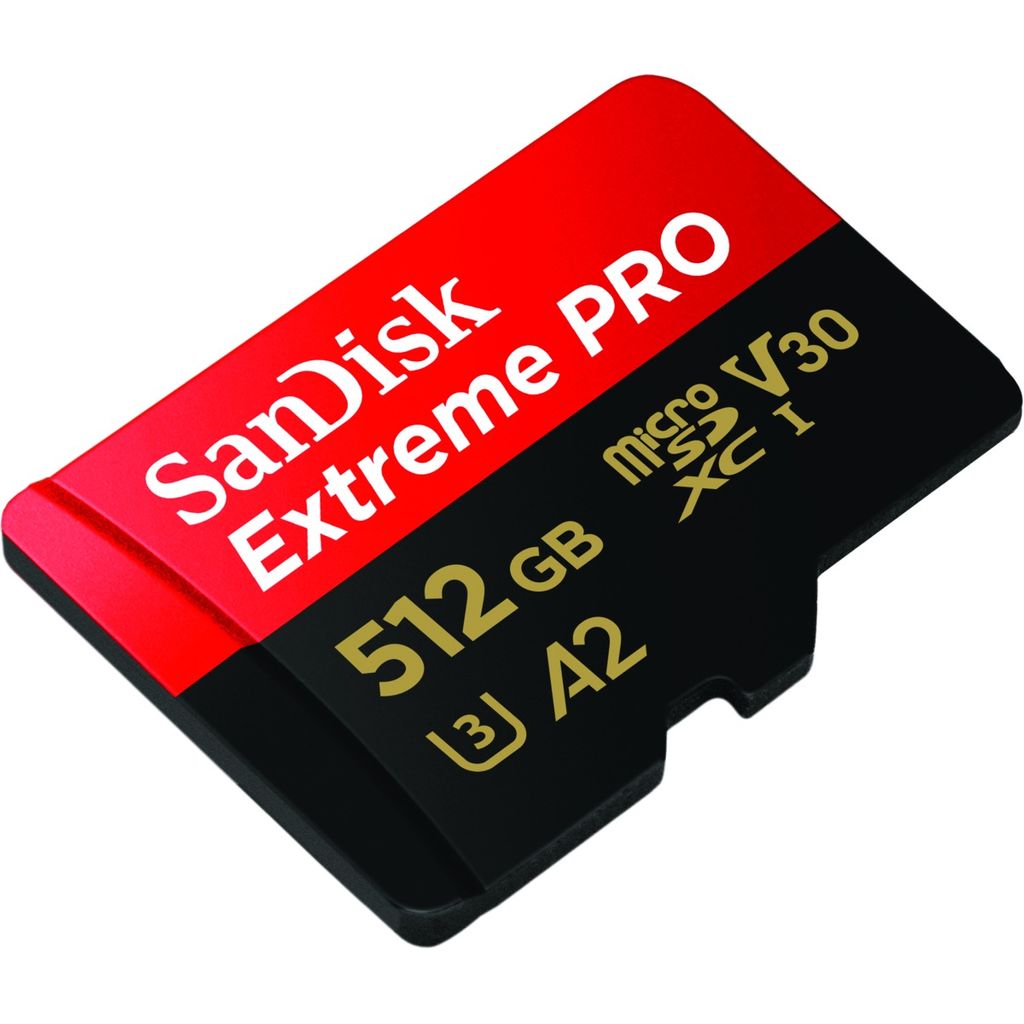 SANDISK spominska kartica + SDkartica Extreme PRO microSDXC 512GB