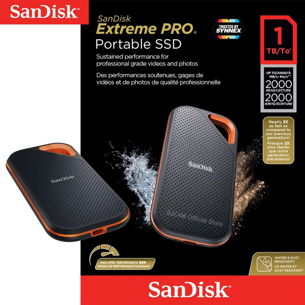 SANDISK trdi disk Extreme PRO 1TB Portable SSD