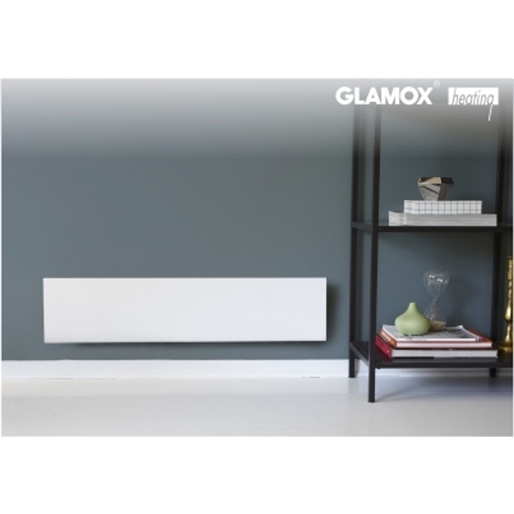 GLAMOX Električni panelni stenski radiator H40 H 06 brez termostata - 330x635 mm, 600 W (617002)