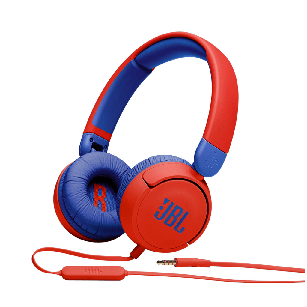 JBL slušalke JR310 -rdeče/modre