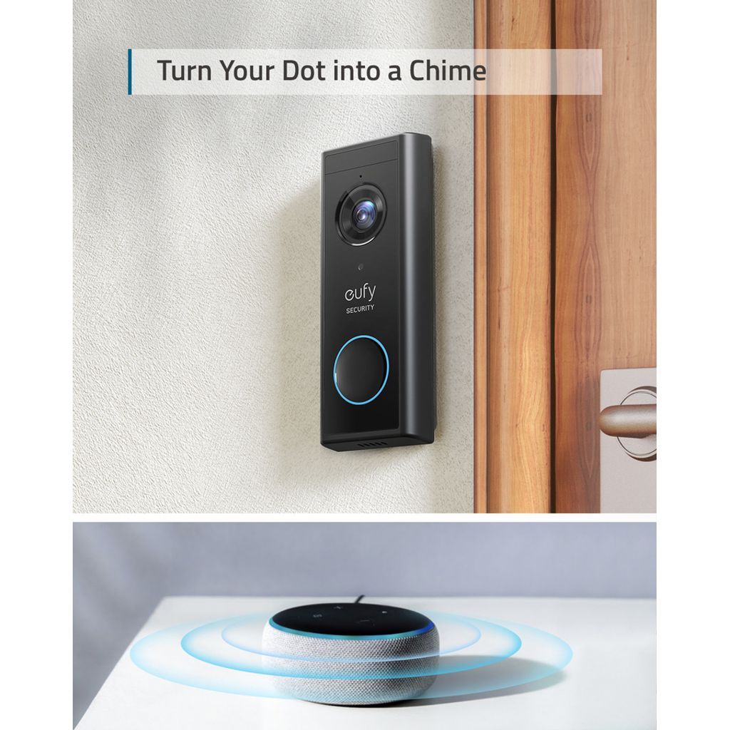 ANKER wifi domofon - brez bazne postaje Eufy security Doorbell 2K 