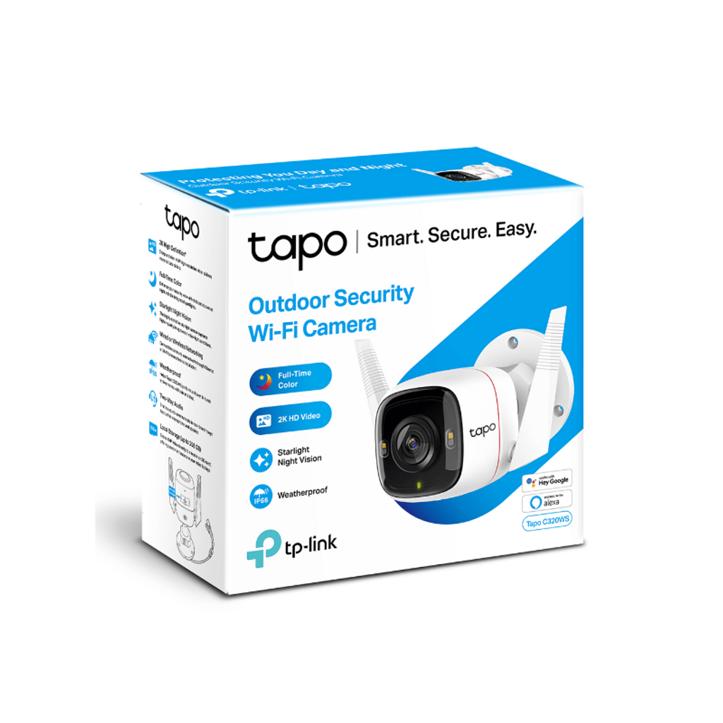 TP-LINK Tapo C320WS 2K QHD zunanja Wi-Fi varnostna kamera