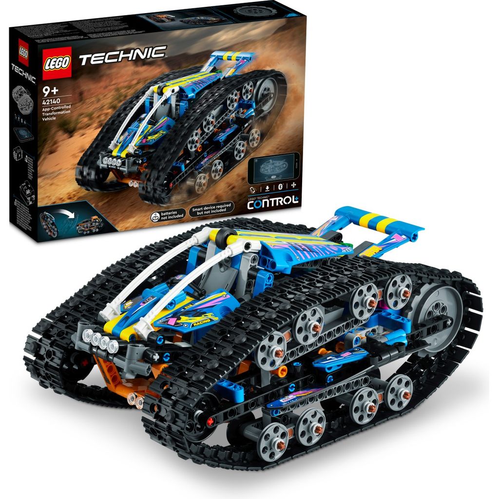 LEGO TECHNIC Transformacijsko vozilo, krmiljeno iz aplikacije (42140)