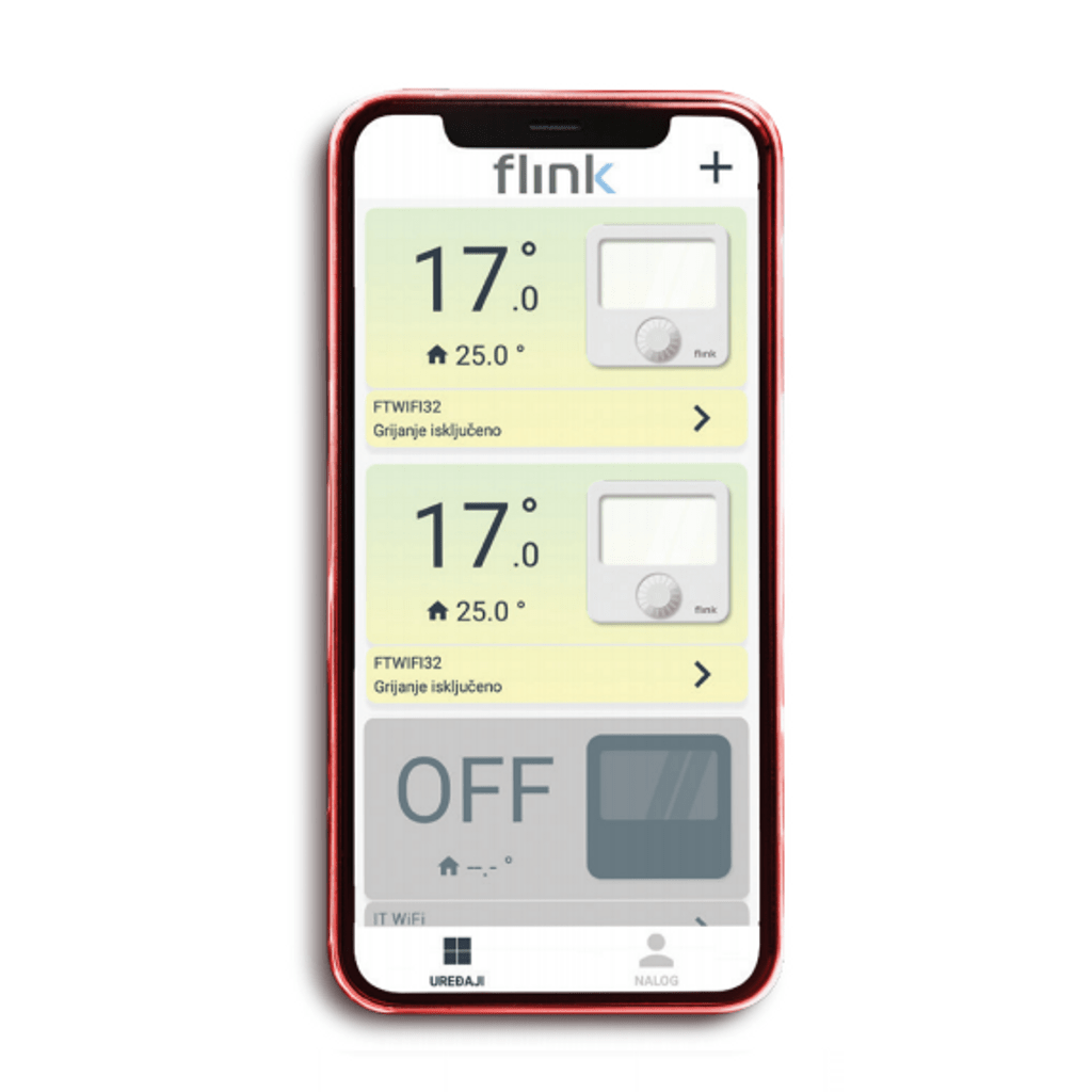 FLINK digitalni brezžični sobni WiFi termostat FT-WIFI