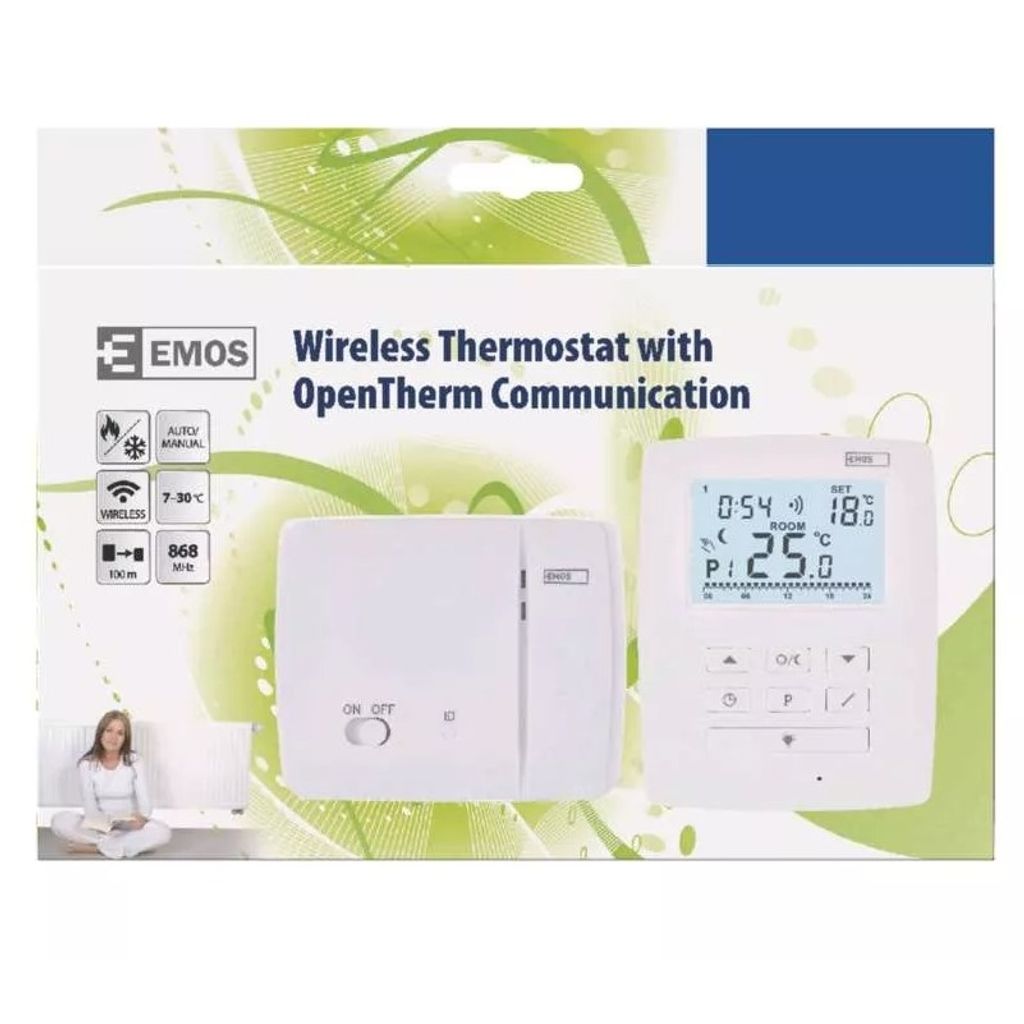 EMOS Brezžični OpenTherm termostat P5611OT