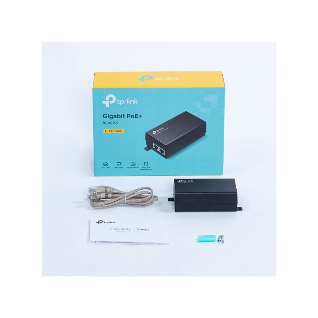 TP-LINK TL-POE160S PoE+ Injector