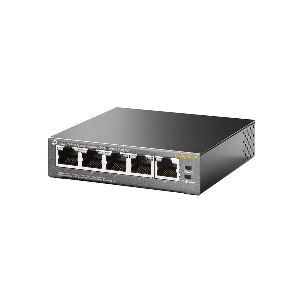 TP-LINK stikalo TL-SG1005P 5-Port Gigabit Ethernet PoE 