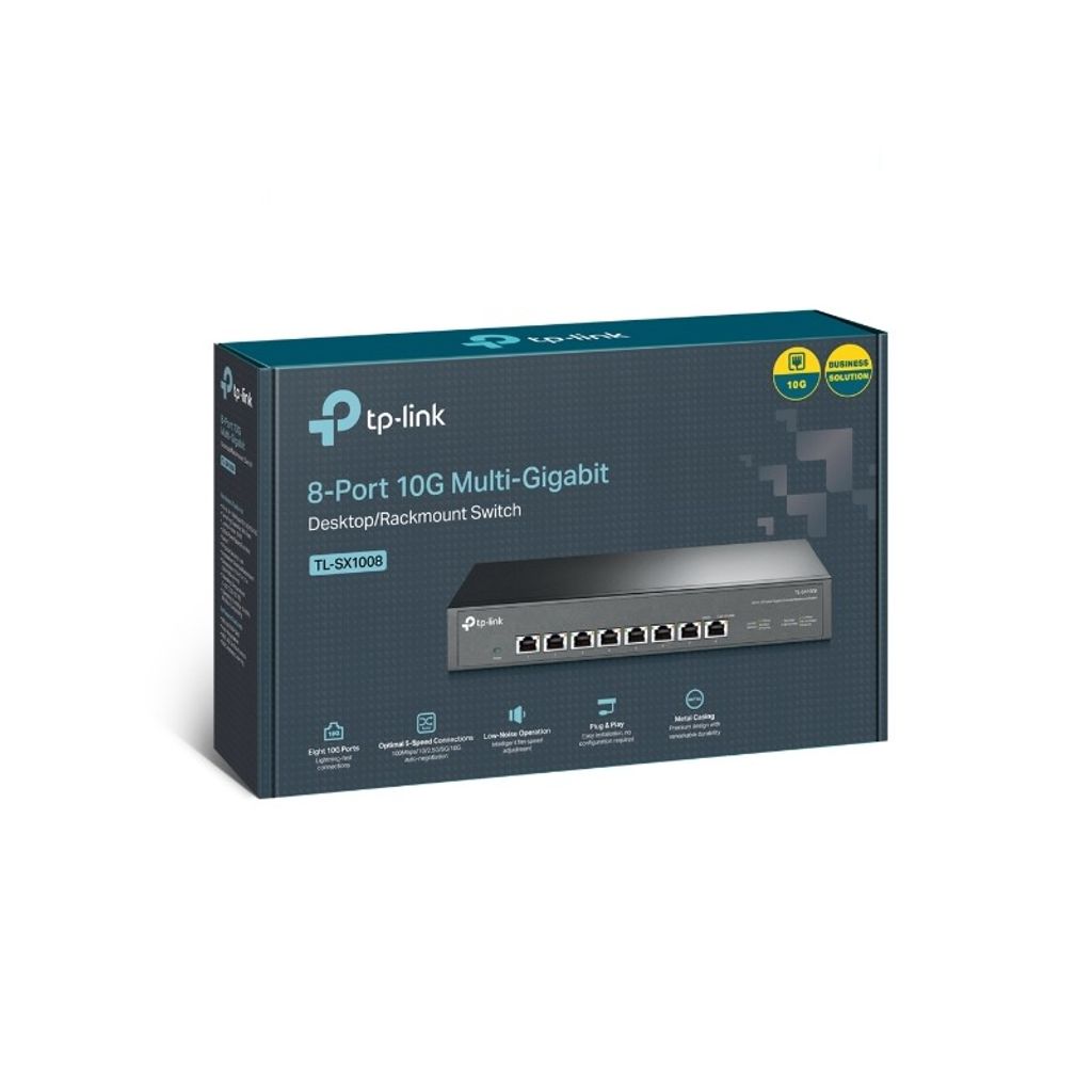 TP-LINK TL-SX1008 8-Port 10G Desktop/Rackmount mrežno stikalo / switch
