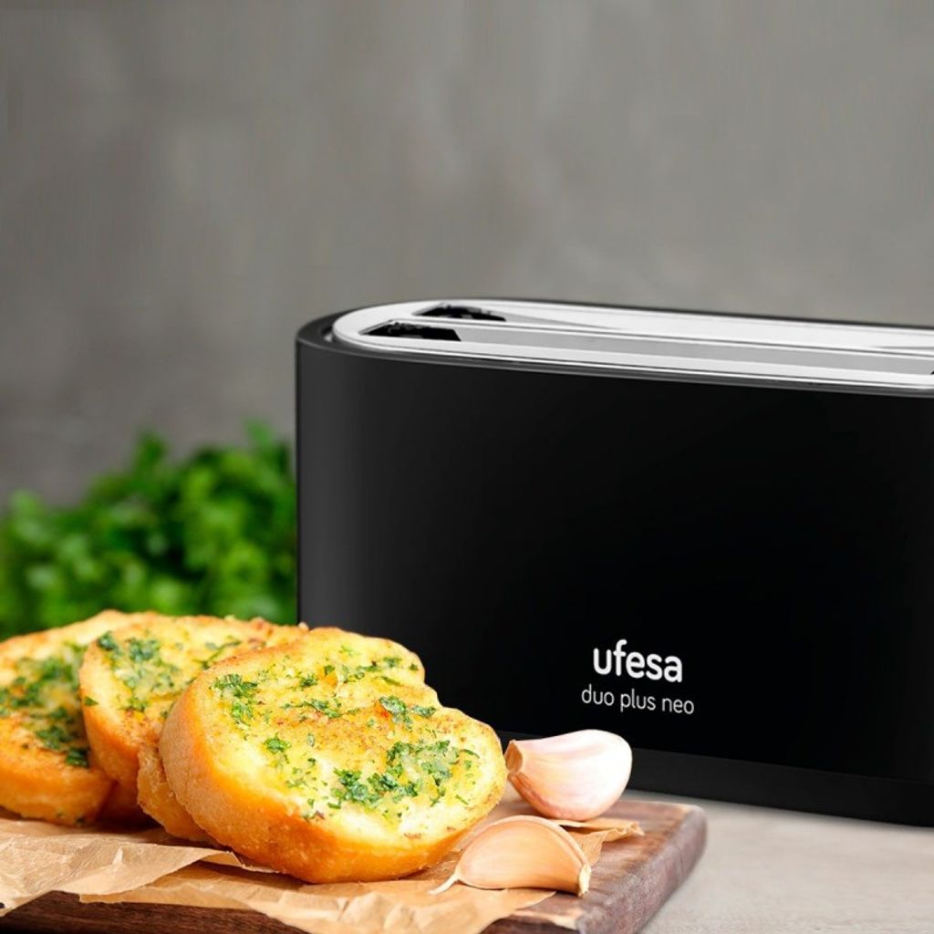 UFESA opekač kruha z 2 režama Duo Plus Neo, 1400W