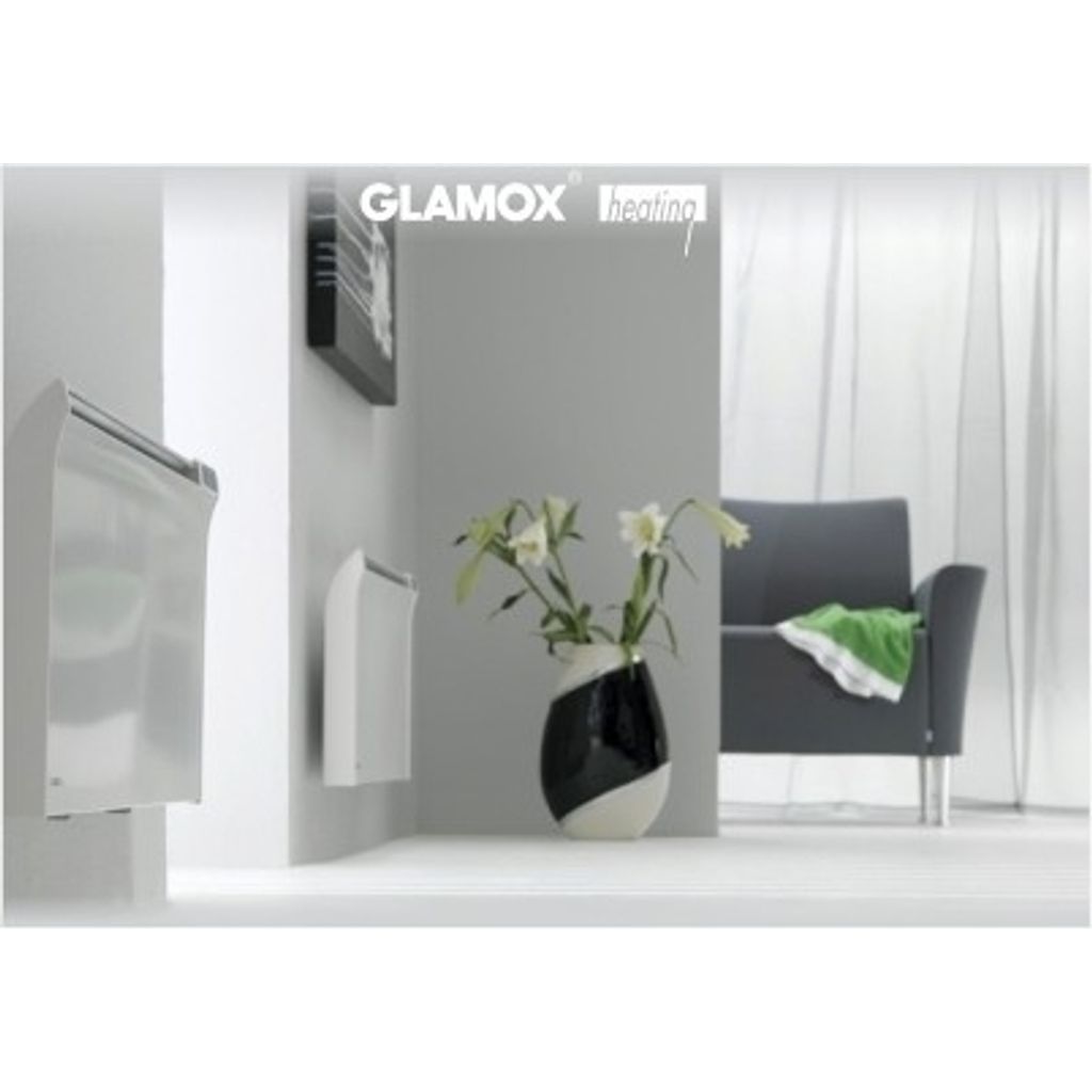 GLAMOX Električni panelni stenski radiator 3001 TPA 04 / 400 W, z DT Termostatom 