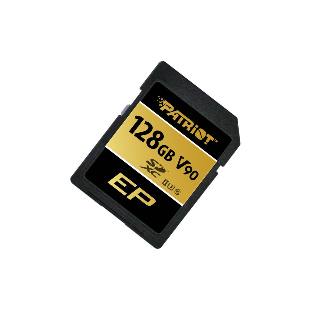 PATRIOT spominska kartica 128GB, SDXC, UHS-II, Class10 SD, 300/260 MB/s