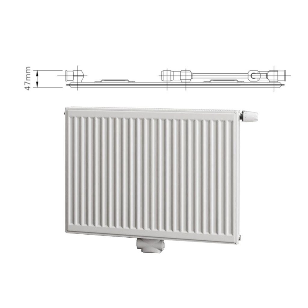 KORADO radiator VKM K8 TIP 10, višina: 600 mm, širina: 600 mm