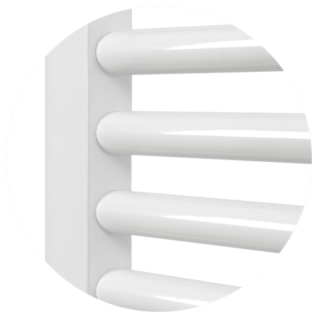 BIAL kopalniški cevni radiator Sora 600 x 974 mm (Bela)