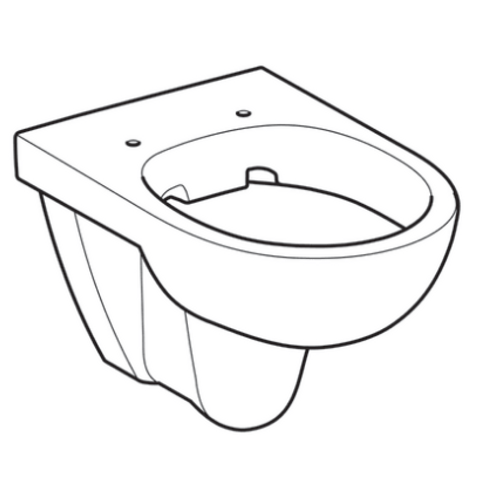 GEBERIT viseča WC školjka brez roba Selnova (500.265.01.1)