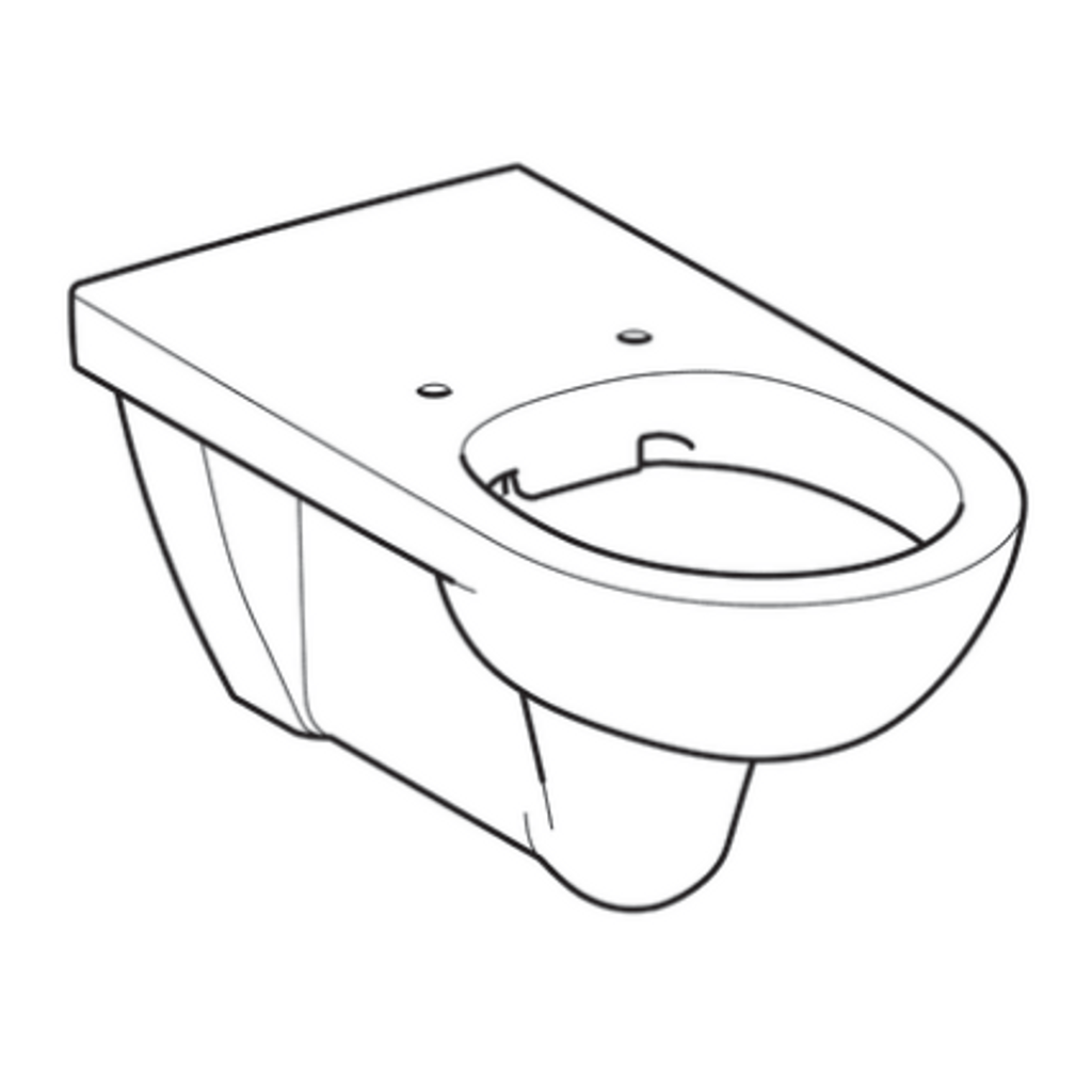 GEBERIT viseča WC školjka za gibalno ovirane osebe Selnova Comfort (500.262.01.1)