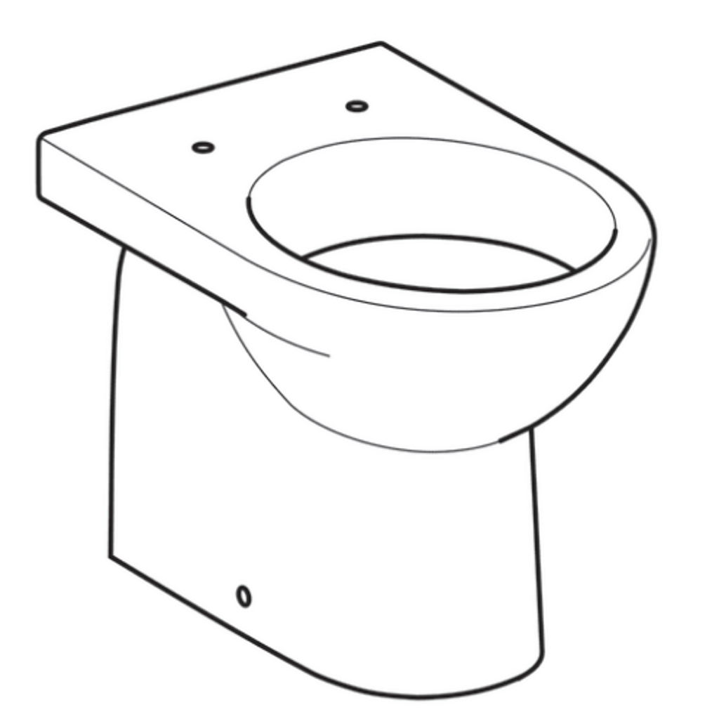 GEBERIT talna WC školjka Selnova 500.286.01.1 (brez WC deske)
