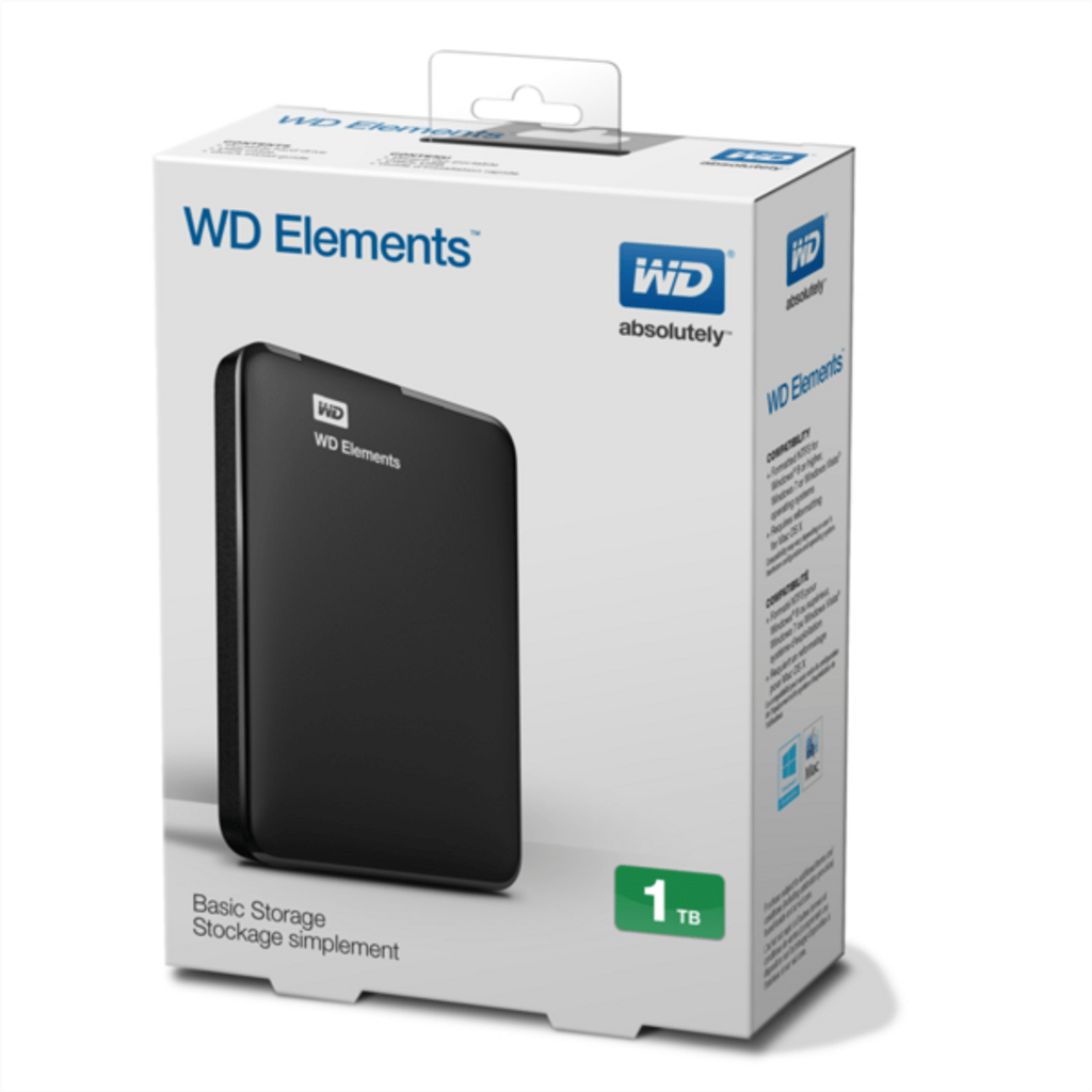 WD trdi disk Elements 2,5" 1TB USB 3.0 