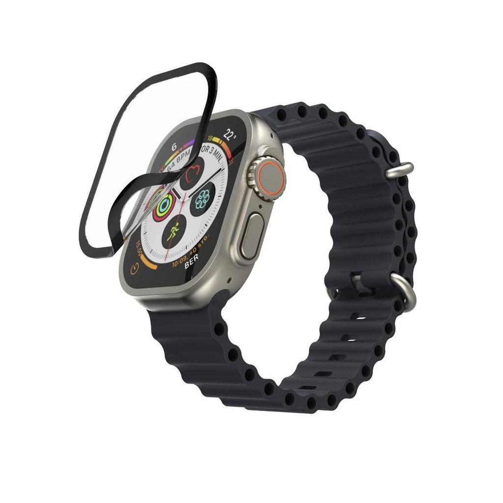 HAMA Zaščita zaslona "Hiflex" za Apple Watch Ultra/Watch Ultra 2, 49 mm