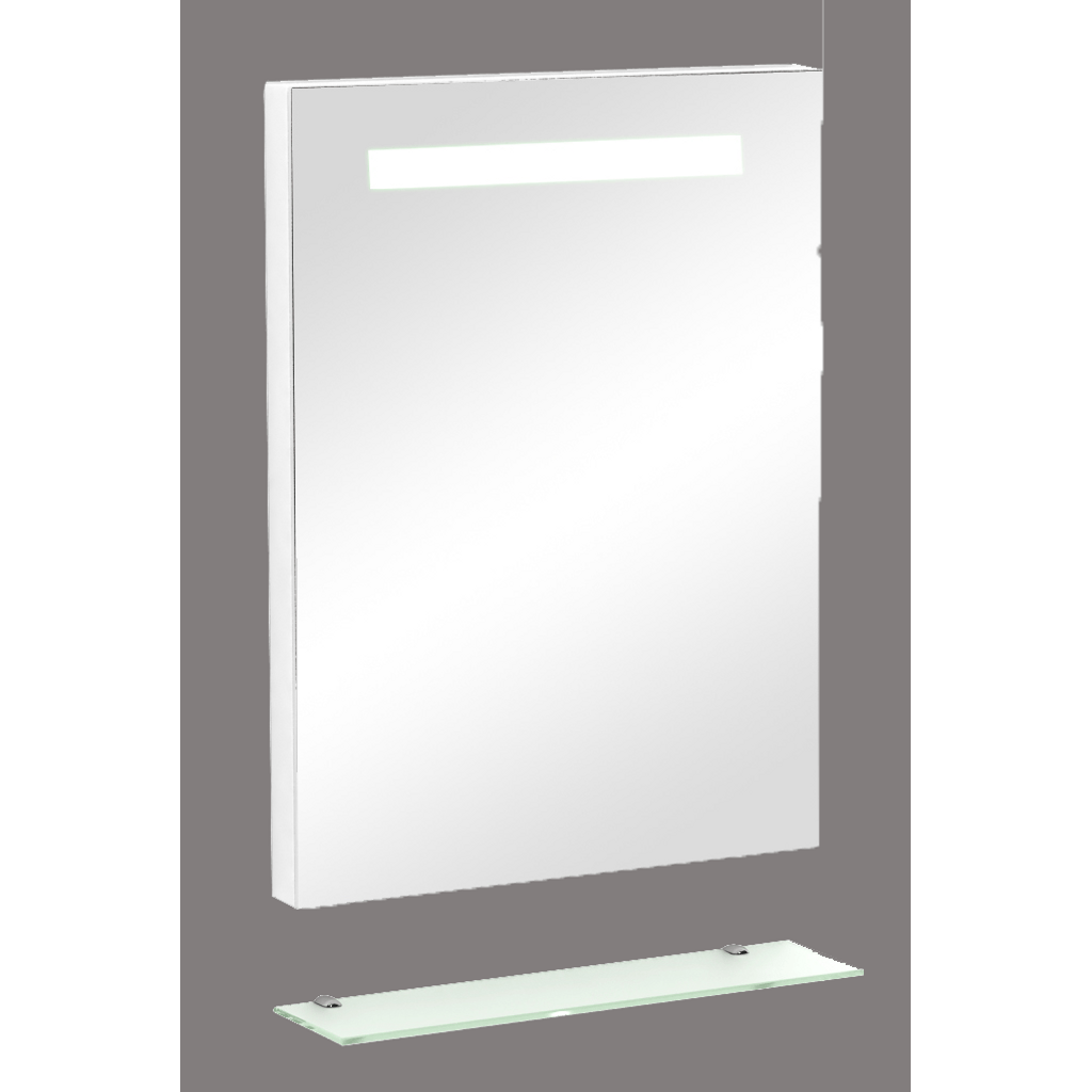 SANOTECHNIK ogledalo z indirektno osvetljavo in poličko 60X80 (ZI818) 