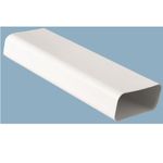 FABER PVC štirioglata odvodna cev fi 150mm - dimenzije 22x9cm (112.0459.427)