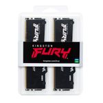 KINGSTON ram pomnilnik Fury Beast 32GB (2x16GB) 6000MT/s DDR5 CL36 EXPO (KF560C36BBEAK2-32) RGB