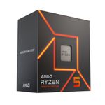 AMD procesor Ryzen 5 7600 3.8GHz 32MB 65W Wraith Prism hladilnik BOX 
