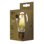 EMOS LED žarnica vintage A60, 4W, E27, topla bela+ Z74301