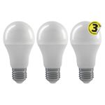 EMOS LED žarnica classic A60, 9W, E27, nevtralna bela 3 kos ZQ5141.3