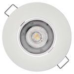 EMOS Točkovna LED svetilka, bela, Exclusive 5W, topla bela ZD3121