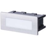 EMOS Orientacijska LED svetilka, vgradna, kvadratna, 1.5W, topla bela, IP65 ZC0108