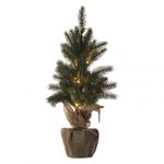 EMOS LED dekoracija - božično drevo, 52cm, 3×AA, notranja, topla bela ZY2245