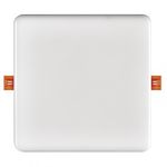 EMOS LED panel kvadratni, vgradni, 18W, nevtralna bela, bel ZV2152