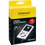 INTENSO MP3 predvajalnik Video Scooter BT 16GB - bel