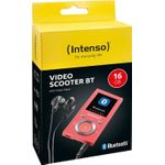 INTENSO MP3 predvajalnik Video Scooter BT 16GB - roza