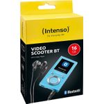 INTENSO MP3 predvajalnik Video Scooter BT 16GB - moder