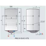 ARISTON električni grelnik vode PRO R 120 VTS EVO  EU ( 3060649 )