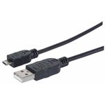 MANHATTAN kabel USB A/Micro-B