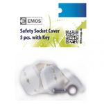 EMOS Varnostni vložek za vtičnico + ključ A9000