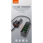 LDNIO Avto adapter 12/24v C61 1USB Quick Charge + 3 USB 35W